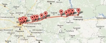 Як доїхати до Нижнього Новгорода з москви (нижній новгород) Як доїхати до Нижнього Новгорода з москви