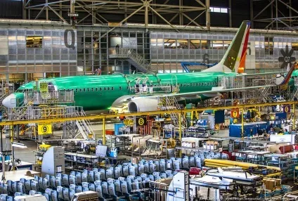 Як роблять літаки боїнг, фото новини (узкофюзеляжних літаків Boeing) Як роблять літаки боїнг, фото новини