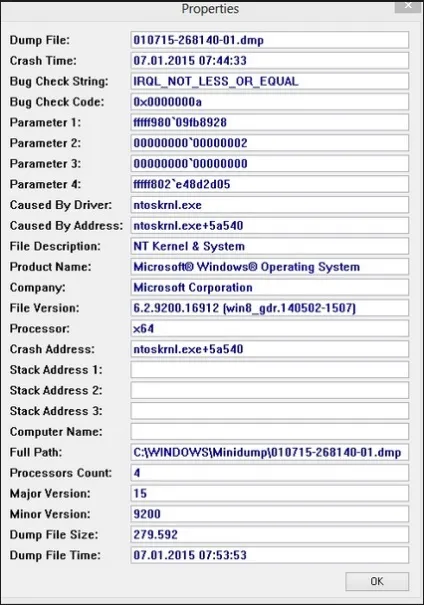 Як і чим відкрити dump файли (звіт bsod помилки) (bsod) Як і чим відкрити dump файли (звіт bsod помилки)
