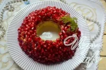 Салат «Гранатовий браслет» з куркою гранатовий