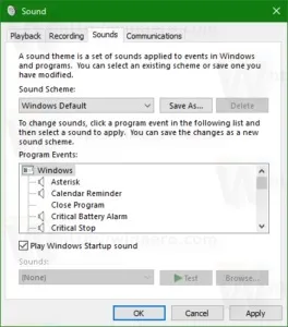 Як змінити звуки в windows 10 (змінити) Як змінити звуки в windows 10