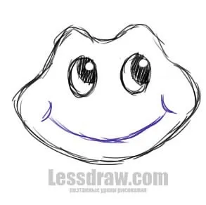 Як намалювати царівну жабу поетапно, lessdraw (царівну) Як намалювати царівну жабу поетапно, lessdraw