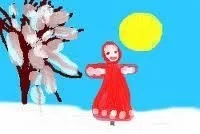Як намалювати масницю (масниця) Як намалювати масницю