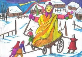 Як намалювати масницю (блін) Як намалювати масницю
