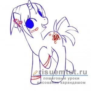Як намалювати поні з «дружба - це диво» поетапно олівцем - малюємо тут (дружба) Як намалювати поні з «дружба - це диво» поетапно олівцем - малюємо тут