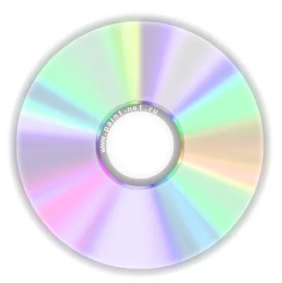 Як намалювати лазерний диск cd