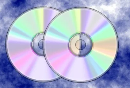 Як намалювати лазерний диск cd