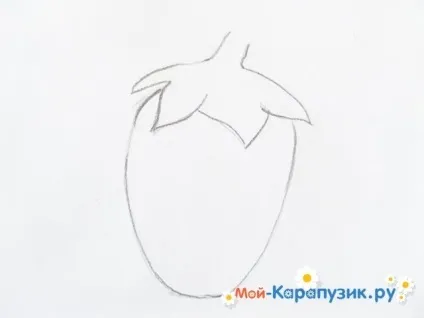 Як намалювати полуницю олівцем поетапно для початківців (олівцем) Як намалювати полуницю олівцем поетапно для початківців