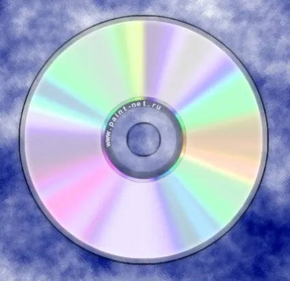 Як намалювати лазерний диск cd