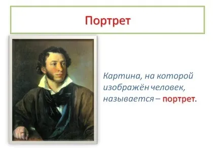 Як називається портрет з (портрет) Як називається портрет з