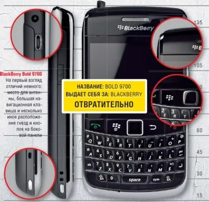 Як визначити підроблений смартфон, chip Україна (BlackBerry Bold 9700) Як визначити підроблений смартфон, chip Україна