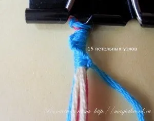 Як плести розточування, чарівна нитка (вузли макраме) Як плести розточування, чарівна нитка