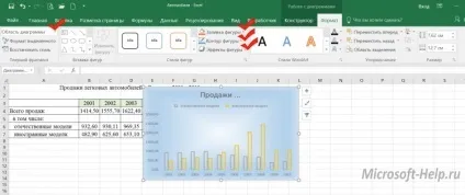 Як побудувати діаграму в excel - допомога по word і excel