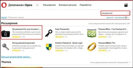 Як поставити пароль на браузер за допомогою спеціальних розширень (поставити) Як поставити пароль на браузер за допомогою спеціальних розширень