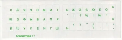 Як приклеїти літерні накладки до клавіатури ноутбука (ремонт клавіатури) Як приклеїти літерні накладки до клавіатури ноутбука
