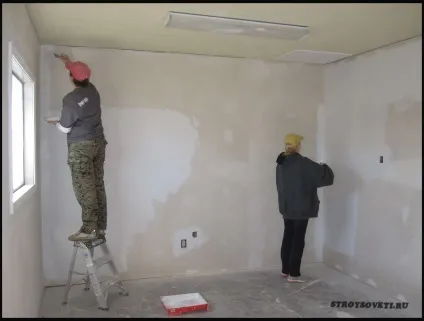 Як відбувається грунтовка стін під шпаклівку (стін) Як відбувається грунтовка стін під шпаклівку