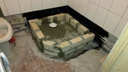 Як самому зробити душову кабіну з плитки (душова кабіна своїми руками) Як самому зробити душову кабіну з плитки