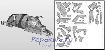 Як зробити собаку з паперу своїми руками, pepakura (руками) Як зробити собаку з паперу своїми руками, pepakura