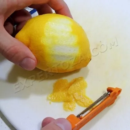 Як зробити цедру з лимона, 3 способи, expertoza