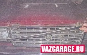 Як зняти решітку радіатора ваз 2107 (потрібно) Як зняти решітку радіатора ваз 2107