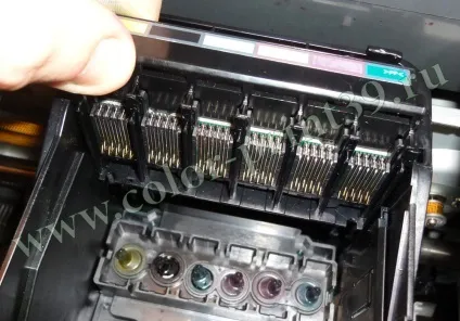 Як зняти друкувальну головку epson, t50, t59, p50, r290, r295, r270 (r295) Як зняти друкувальну головку epson, t50, t59, p50, r290, r295, r270