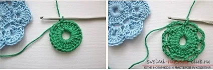 Як зв'язати квітка гачком, докладні схеми і опис для початківців