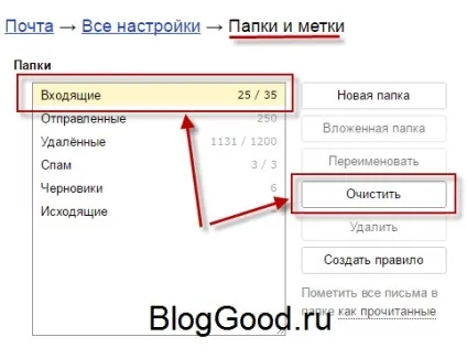 Як видалити всі листи з яндекс пошти одним махом, блог костаневіча степана (листи) Як видалити всі листи з яндекс пошти одним махом, блог костаневіча степана