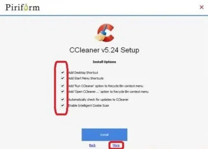 Як встановити ccleaner безкоштовно, будні технічної підтримки (змінити мову інтерфейсу) Як встановити ccleaner безкоштовно, будні технічної підтримки