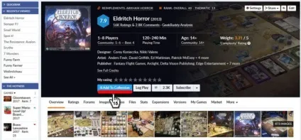 Як вести статистику на boardgamegeek покрокова інструкція, настолки на полиці (статистика) Як вести статистику на boardgamegeek покрокова інструкція, настолки на полиці