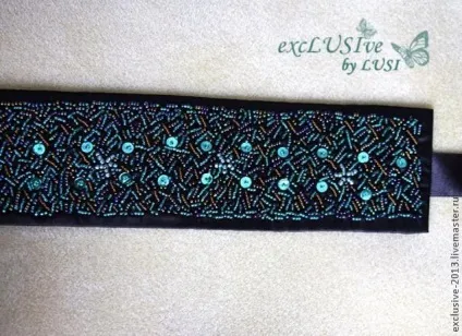 Як вишити бісером і зшити пояс ярмарок майстрів - ручна робота, handmade (стильний аксесуар) Як вишити бісером і зшити пояс ярмарок майстрів - ручна робота, handmade