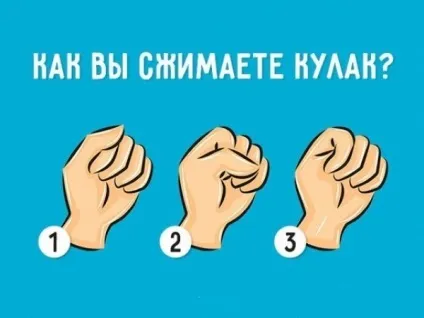 Як ви стискаєте кулак