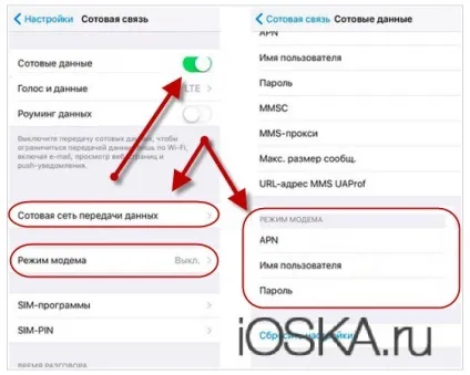 Як включити режим модему на айфоне ( Як включити режим модему на айфоне