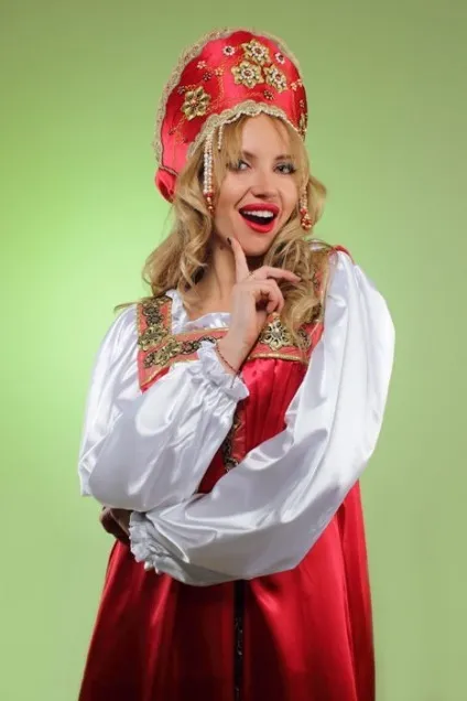 Як виглядає російське плаття (сукня) Як виглядає російське плаття