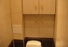 Як закрити труби в туалеті пластикові панелі, фото зашити, короб з гіпсокартону і полки, (туалеті) Як закрити труби в туалеті пластикові панелі, фото зашити, короб з гіпсокартону і полки,