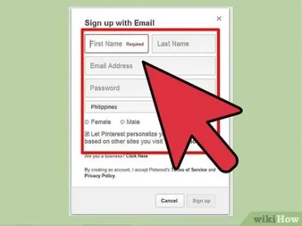 Як завантажити фотографії на pinterest