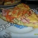 Картопляна піца на сковороді (сковорода) Картопляна піца на сковороді