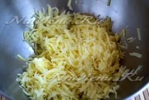 Картопляна піца на сковороді (картопля) Картопляна піца на сковороді
