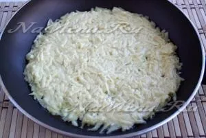 Картопляна піца на сковороді (картопляна) Картопляна піца на сковороді