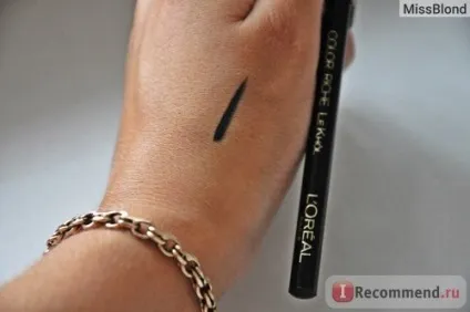 Олівець для очей l oreal color riche le khol - «чи вийде намалювати стрілки як у Клеопатри (color) Олівець для очей l oreal color riche le khol - «чи вийде намалювати стрілки як у Клеопатри