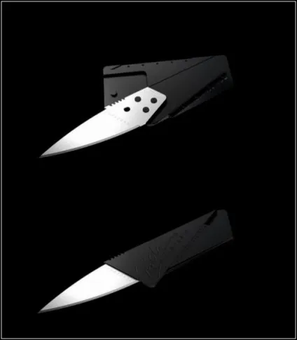 Карта-ніж cardsharp, ножі з усього світу