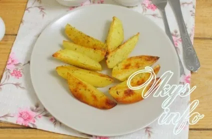 Картопля по-селянськи в духовці рецепт з фото (духовка) Картопля по-селянськи в духовці рецепт з фото