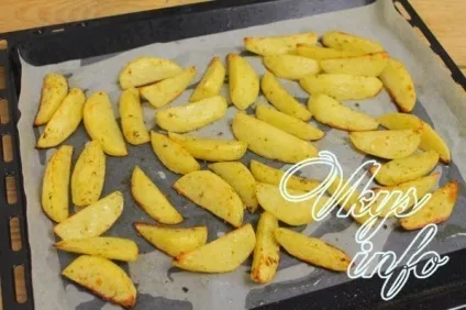Картопля по-селянськи в духовці рецепт з фото (духовці) Картопля по-селянськи в духовці рецепт з фото