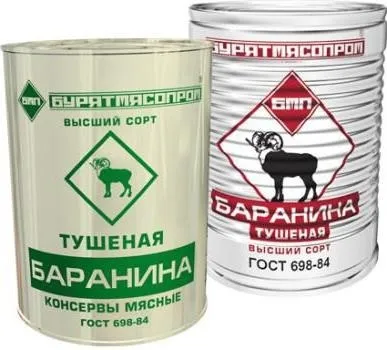 Консерви м'ясні гост, ту і маркування (консерви) Консерви м'ясні гост, ту і маркування
