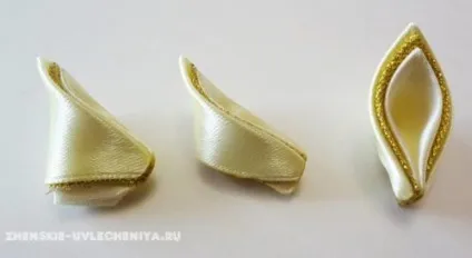 Корона канзаші зі стрічок для шпильки в майстер-класі з покроковими фото (біжутерія) Корона канзаші зі стрічок для шпильки в майстер-класі з покроковими фото