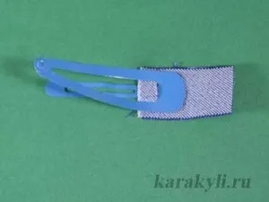 Кріплення квітів з тканини до заколки, резинки для волосся, каракулі