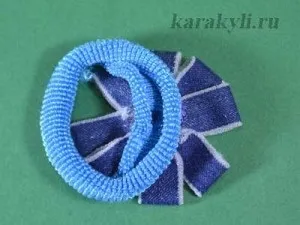 Кріплення квітів з тканини до заколки, резинки для волосся, каракулі