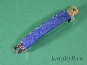 Кріплення квітів з тканини до заколки, резинки для волосся, каракулі