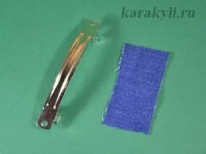 Кріплення квітів з тканини до заколки, резинки для волосся, каракулі