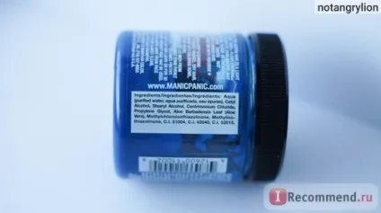 Фарба для волосся manic panic - «хочете пофарбувати волосся в незвичайний колір наприклад, бірюзовий manic