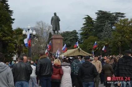 Кримська весна в Ялті як це було три роки тому - ялта-24 - всі міські події (кримська) Кримська весна в Ялті як це було три роки тому - ялта-24 - всі міські події